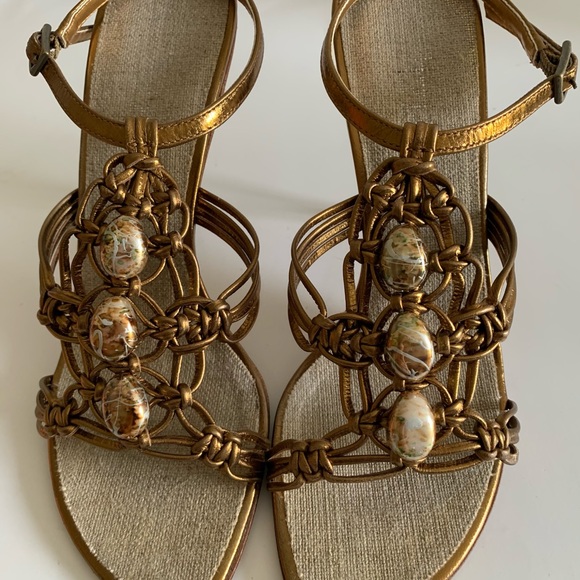 Hype Hani Strappy Heels, size 7 - Picture 6 of 10